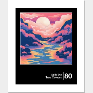 True Colours - Minimalist Graphic Design Artwork Posters and Art